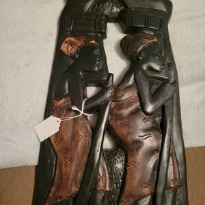 Handcrafted African Handcarved Art.